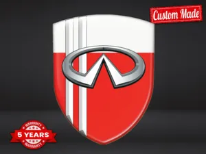 Infiniti Adesivi Logo Personalizzati Design Max Chic Pro Durevoli